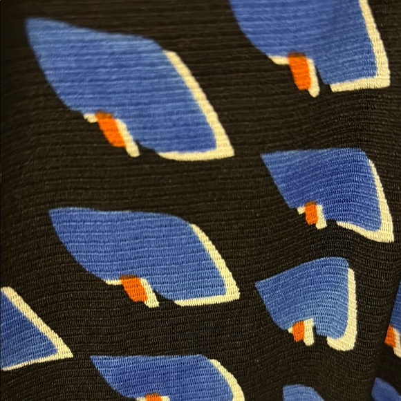 Diane Von Furstenberg Blue Jumpsuit DVF Andra, Betta Scales design - Picture 6 of 9